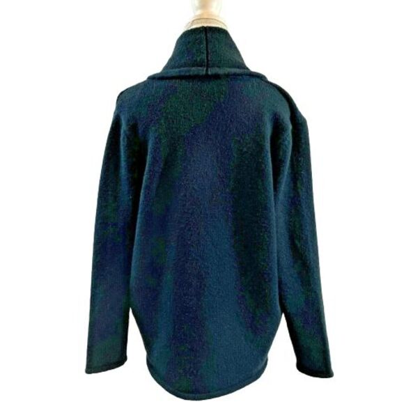 DIP Women's M Medium Black Open Front Cardigan with Hand Pockets - Picture 2 of 5